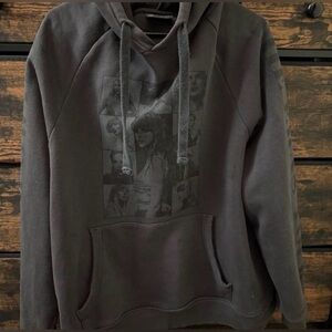 Taylor Swift Eras Tour Oversized Grey Hoodie Sweatshirt XL